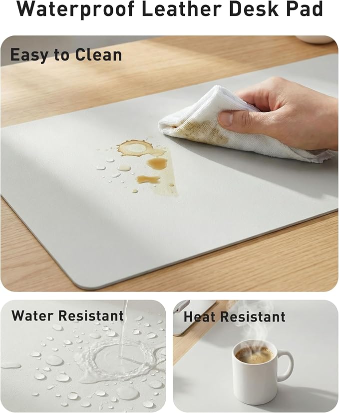 Aothia Faux Leather Desk Mat - Image 7