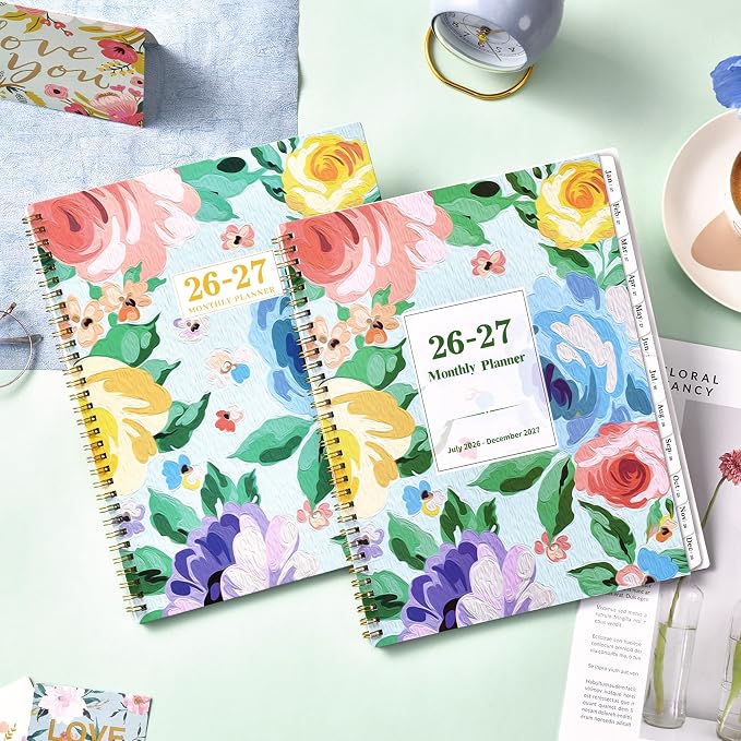 Planner 2026-2027, 18 Months Monthly Planner, Jul 2026-Dec 2027, - Image 9