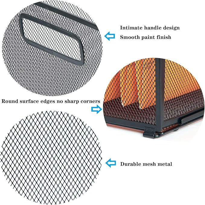 SETTFRFE Letter Size Hanging Folder Organizer, Metal Mesh Hanging File Folder - Image 4