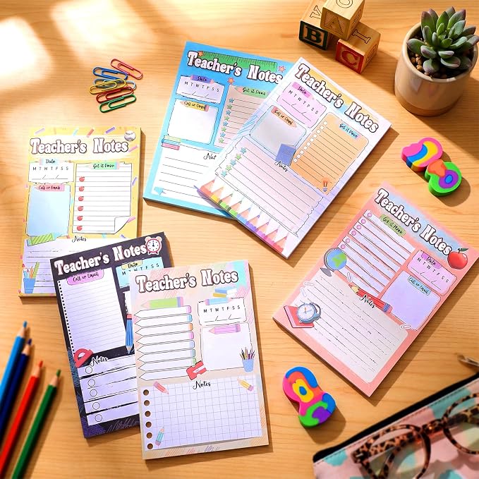 Eaasty Kids Pretend Play Notepads 4 x 6 Inch Pads - Image 2