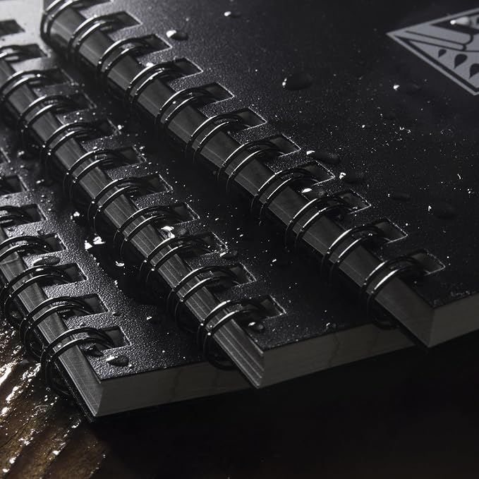 Rite In The Rain Weatherproof Top-Spiral Notebook, Universal Pattern, 3 Pack - Image 6