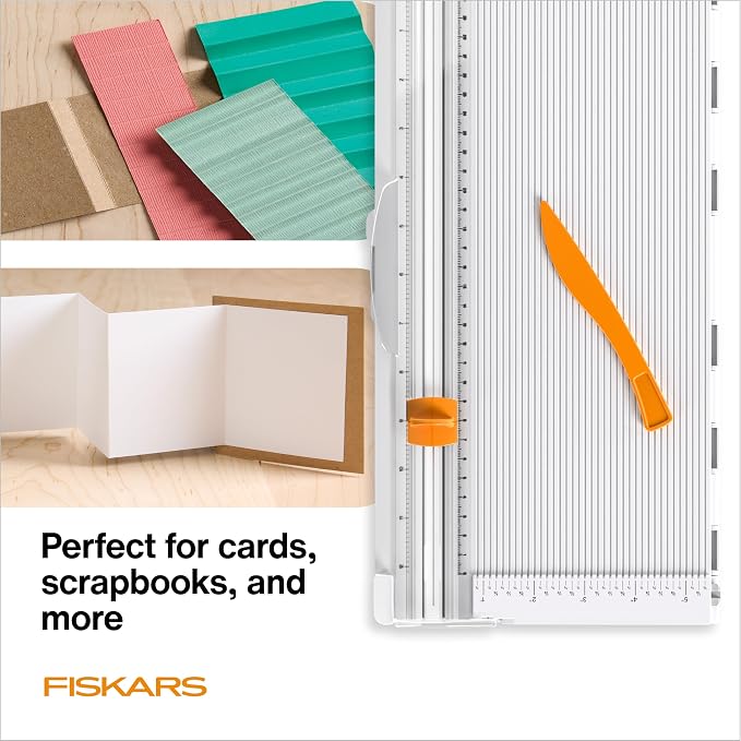 Fiskars 12" Trim & Score Board, TripleTrack System, Integrated Scoring Surface - Image 2