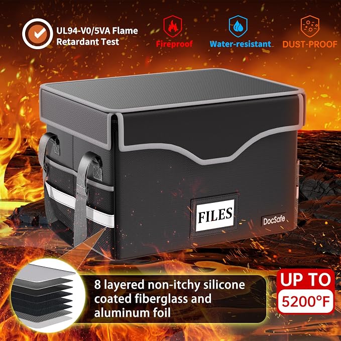 DocSafe 5200°F Fireproof Document Box - Image 3