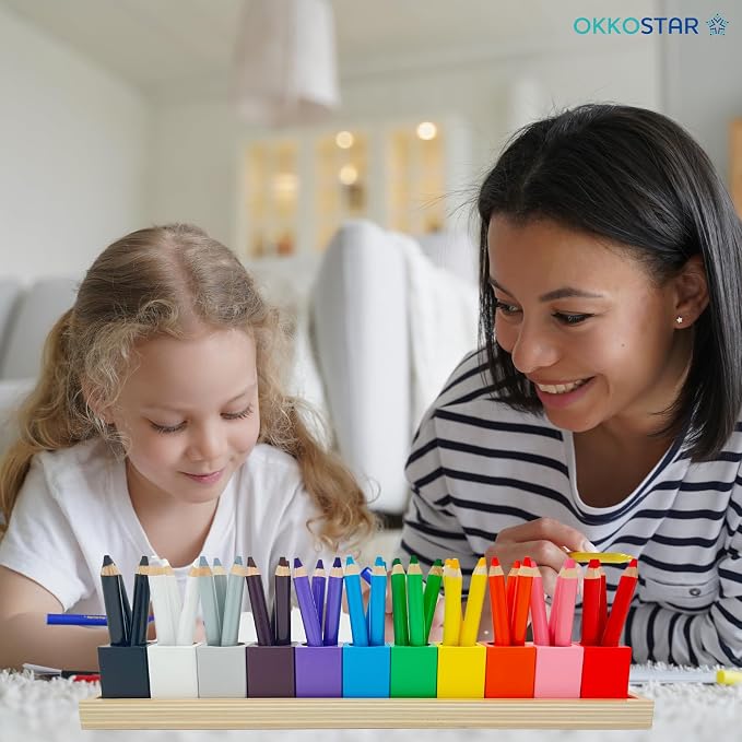 Montessori Crayon Holder for Kids - Image 9