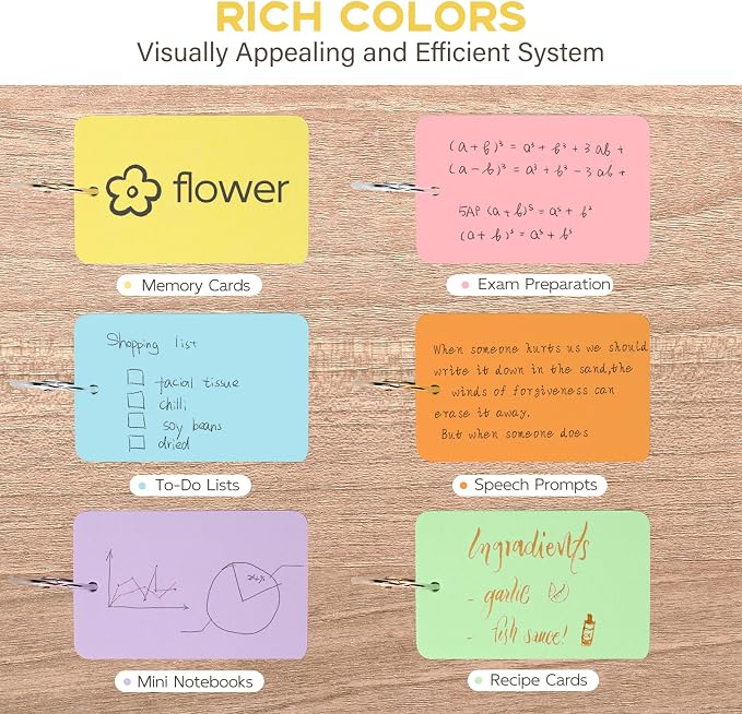 2.2x3.5 Colored Index Cards - Image 3