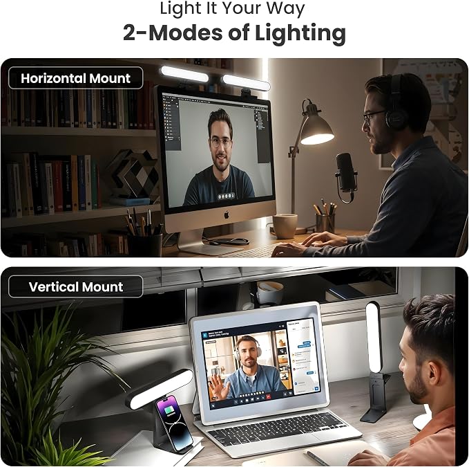 Monitor Light Bar for Computer & Laptop – Remote&Touch Control, Streaming Video - Image 4