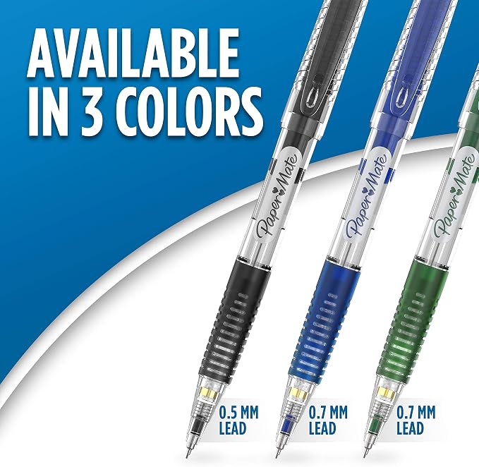 Paper Mate Clearpoint Mechanical Pencils, 0.5mm Break-Resistant HB #2 Lead - Image 4