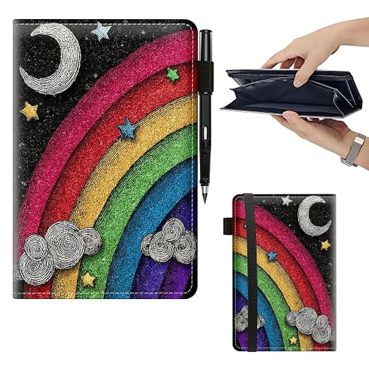 Rainbow Moon Large Server Book for Waitress & Waiter 9"x5.5" by Unknown