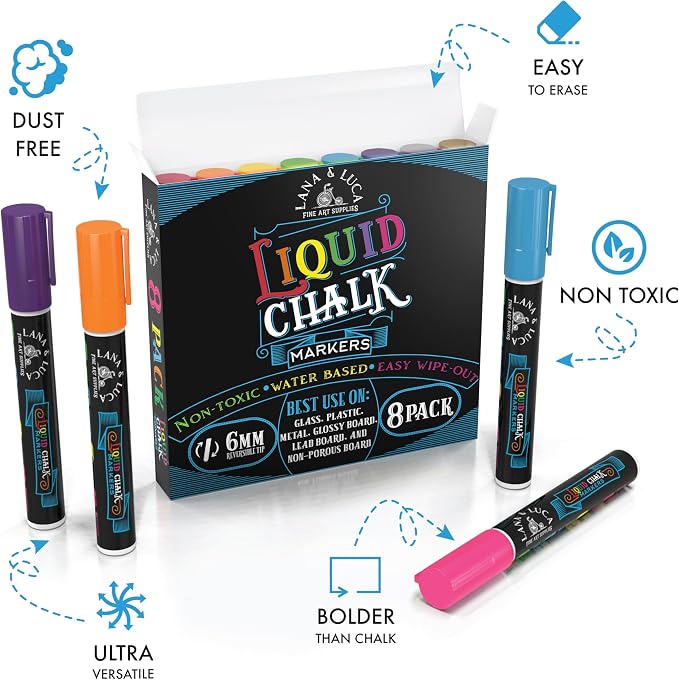 LANA & LUCA Liquid Chalk Markers - Image 2