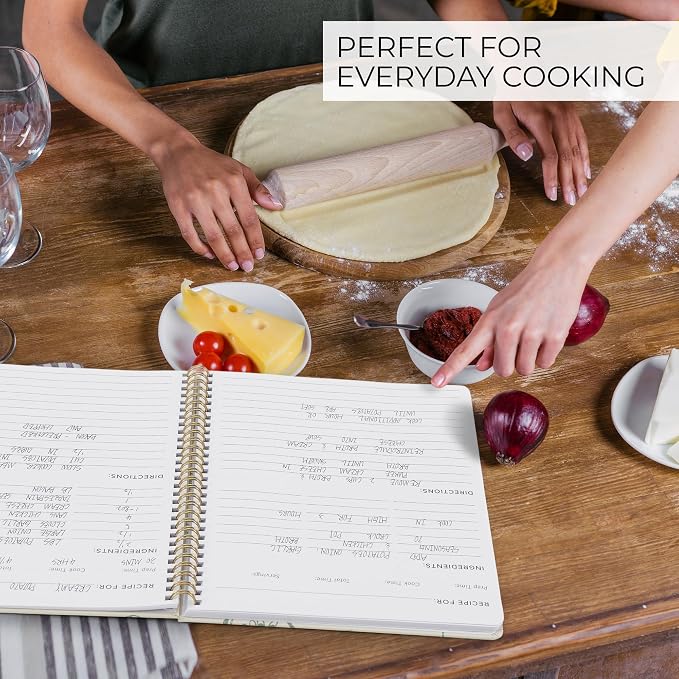 Elegant Recipe Book for 100+ Cherished Meals - Image 4