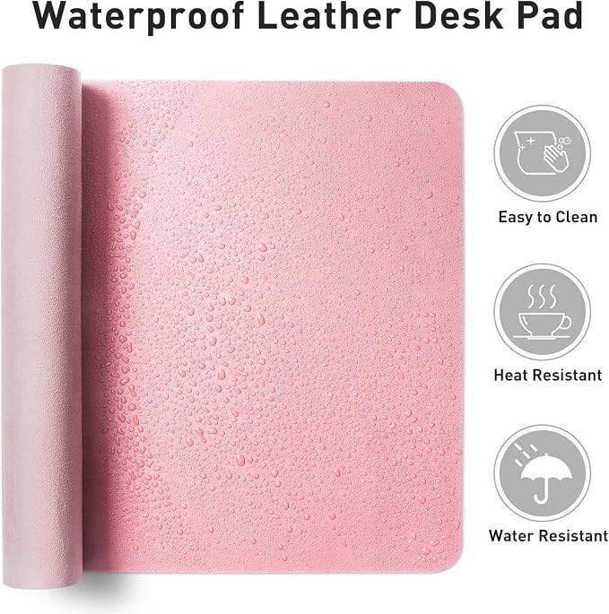 Aothia Faux Leather Desk Mat - Image 7