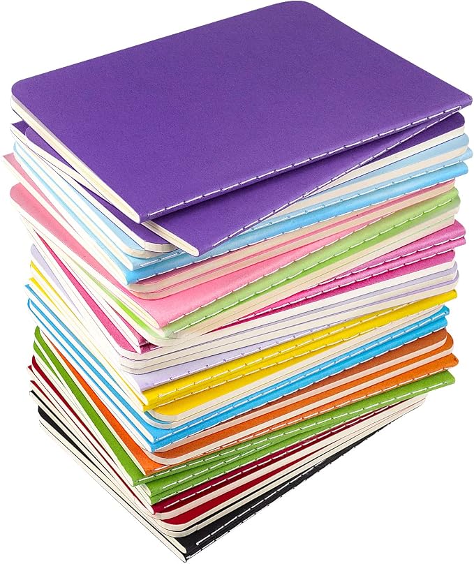Gwybkq Small Blank Notepads Bulk 36 Pack Mini Pocket Notebooks Journal Set by Gwybkq