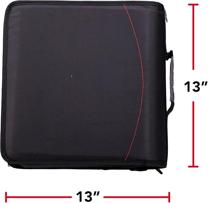 Case-it The Mighty Zip Tab Zipper Binder - Image 5