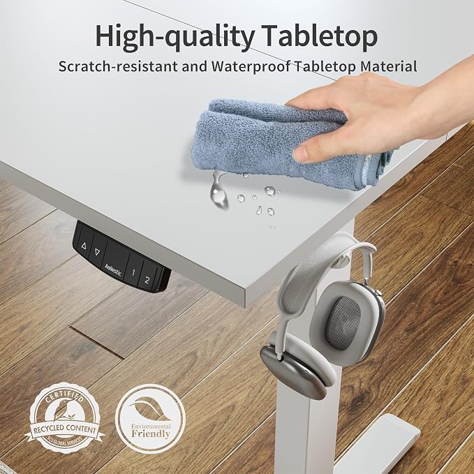 Agilestic Electric Standing Desk 40 x 24 Inches, Height Adjustable Desk - Image 5