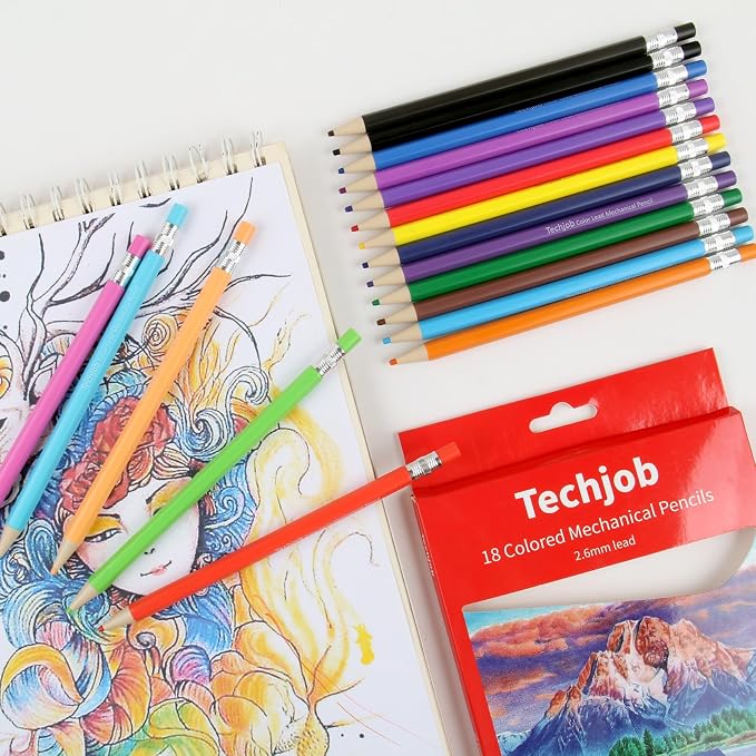 Colored Mechanical Pencil 2.6mm by Techjob