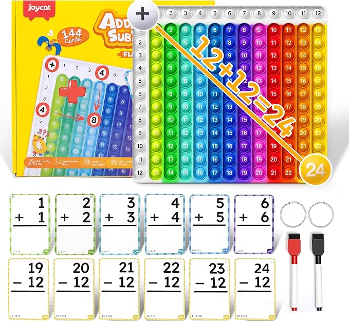 JoyCat Addition and Subtraction Flash Cards by JOYCAT