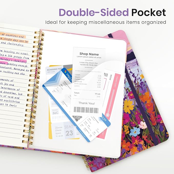 ZOTIA Lined Spiral Journal Notebook - Image 5