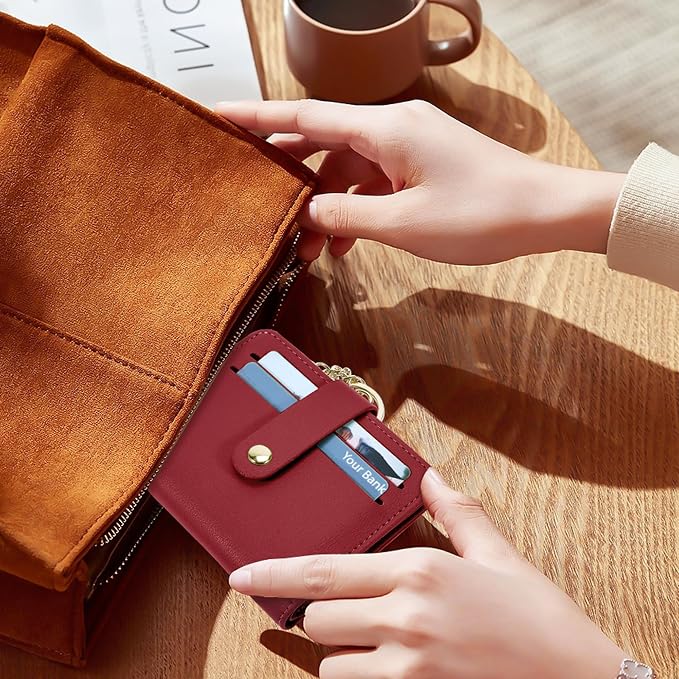 Airkit Small Wallet Women RFID, PU Leather Card Holder - Image 6
