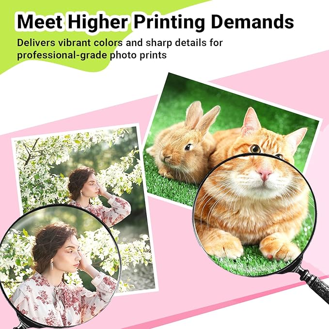 TECKWRAP Matte Photo Paper 8.5" x 11" - 69lb Photo Paper for Inkjet Printer Paper, Ideal for Portrait Photography, 20 Sheets, Smudge-Proof-DeskLoop Office