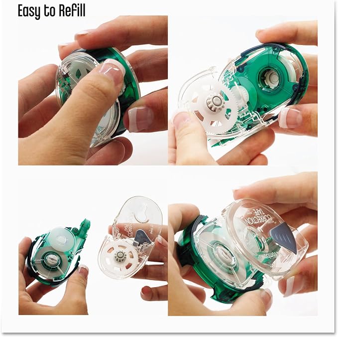Tombow 68666 MONO Correction Tape Refill, 1/6-Inch x 472-Inch - Image 2