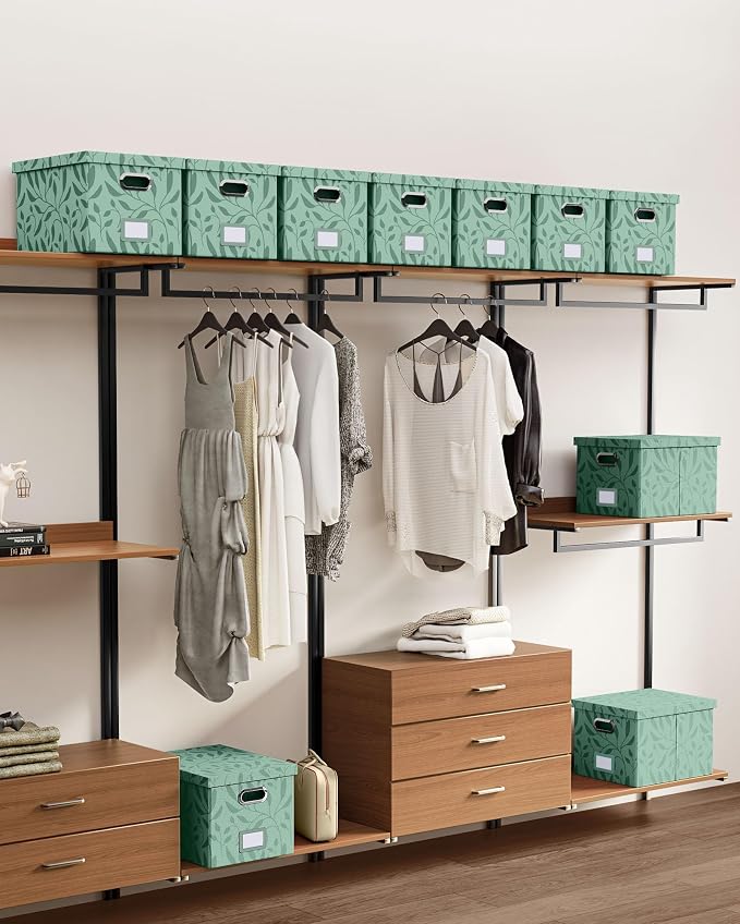 Oterri File Organizer with Lid, File Box, File Cabinet - Image 6