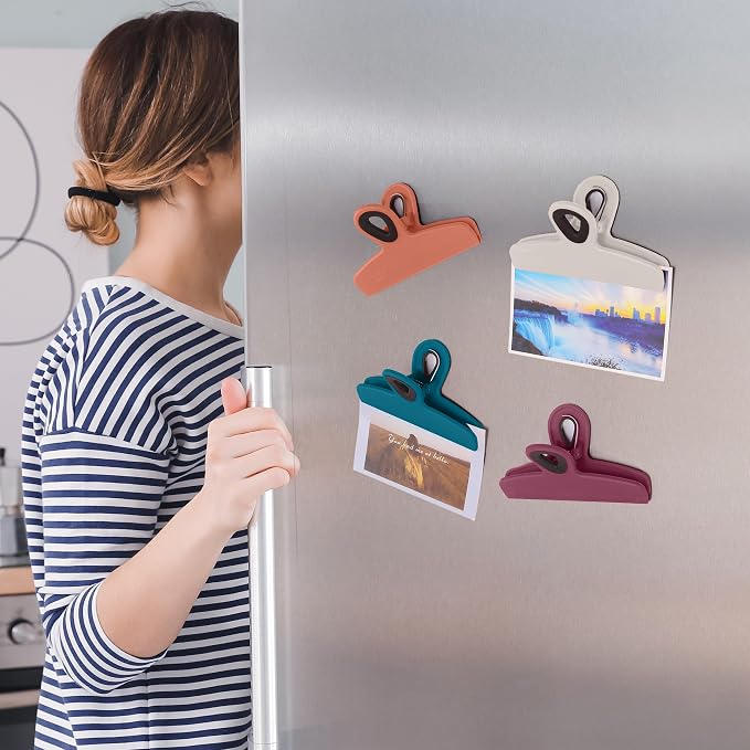 Mr. Pen- Magnetic Bag Clips, 4 Pack, Durable Plastic - Image 8