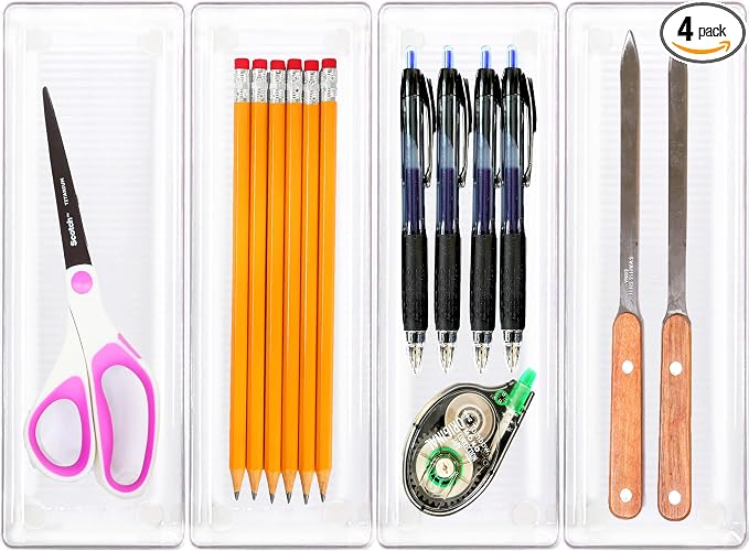 Simple Houseware Clear Drawer Organizer by SimpleHouseware