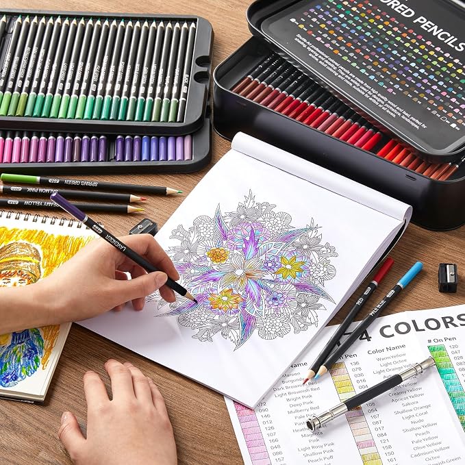 Shuttle Art 174 Colored Pencils - Image 2