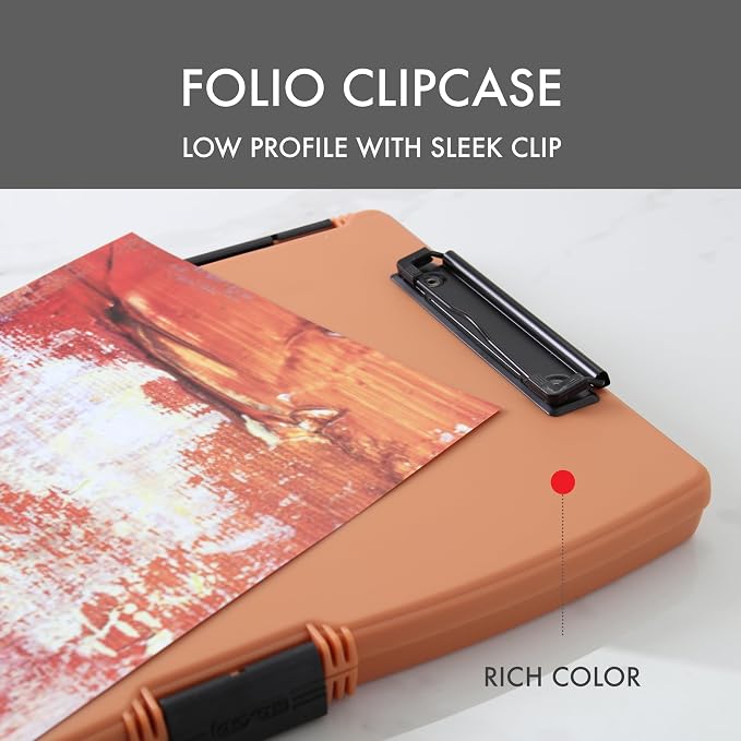 Dexas Folio Clipcase Professional Storage Clipboard - Image 6