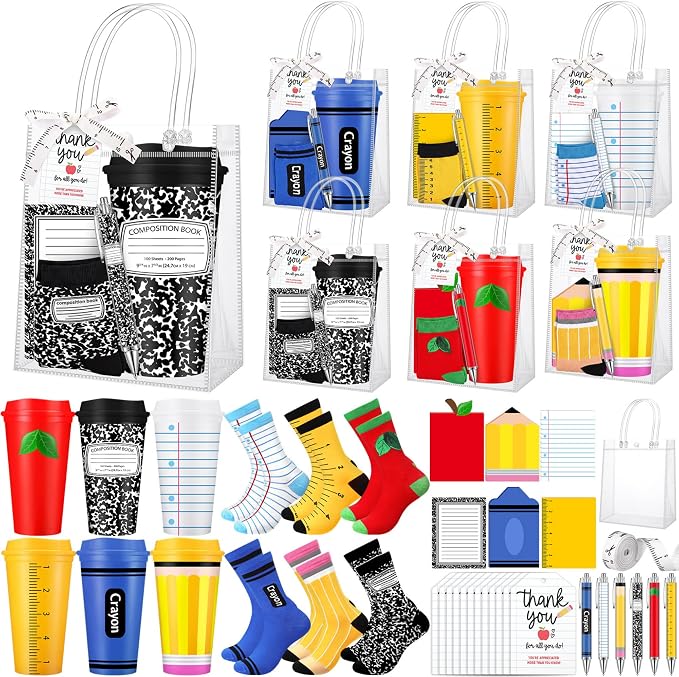 Marspark 6 Pack Back to School Teacher Gifts Set, 16 oz Teacher Appreciation by Marspark