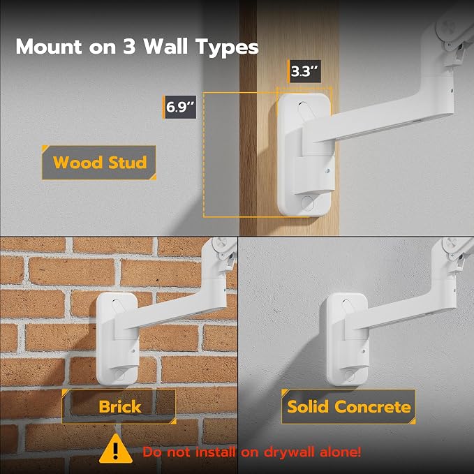 ARES WING Wall Mount Monitor Arm - Image 7