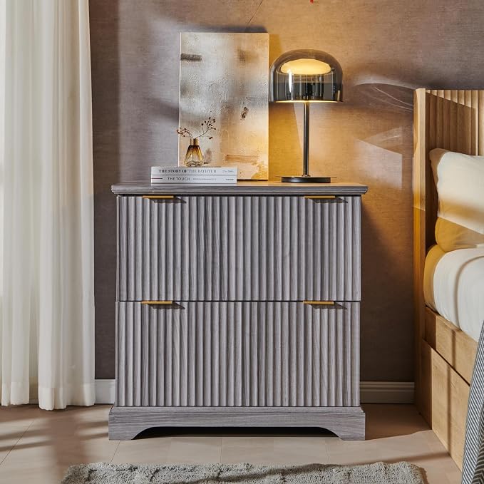 JXQTLINGMU 2 Drawer File Cabinet - Image 3