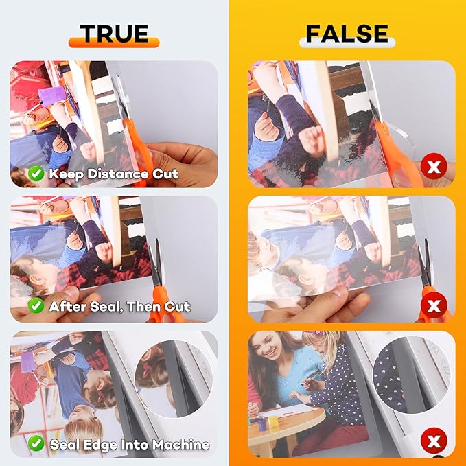 300 Pack Laminating Sheets, 3 Mil, 9 x 11.5 Inches Thermal Laminating Pouches Lamination Sheet Paper for Laminator, Clear, Letter Size, Office and School Supplies-DeskLoop Office