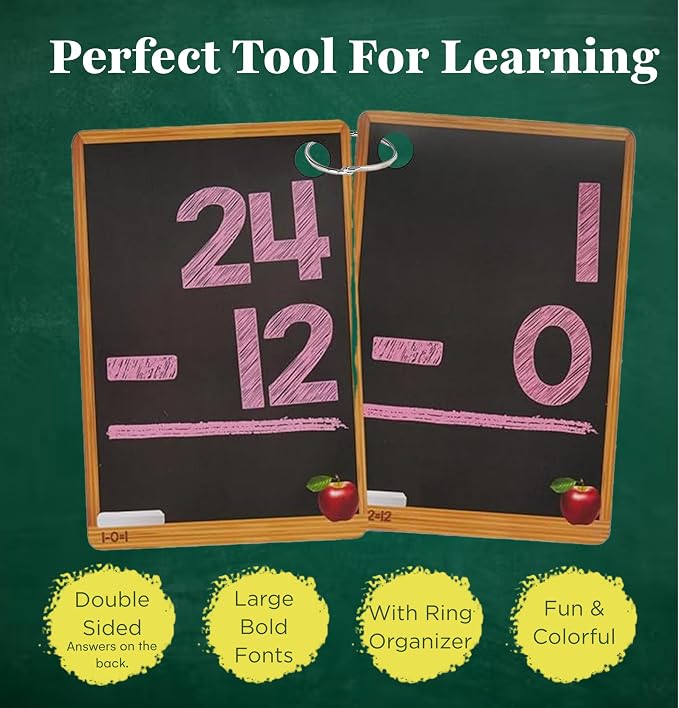 Star Right Math Flash Cards Set of 4 - Image 5