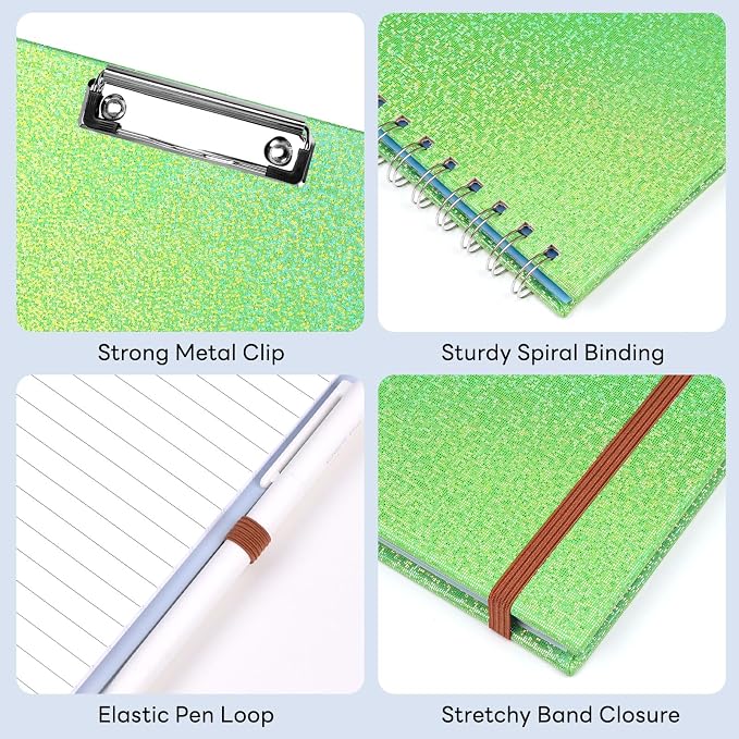 Glitter Clipboard Notebook - Image 4