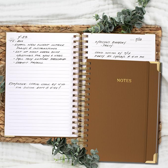 Aesthetic Thick Spiral Notebook Journal - Image 2