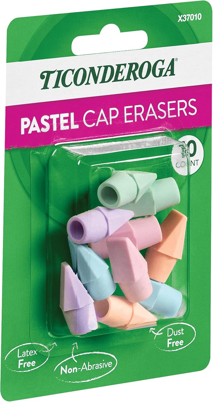 Ticonderoga Pencil Cap Erasers - Image 5