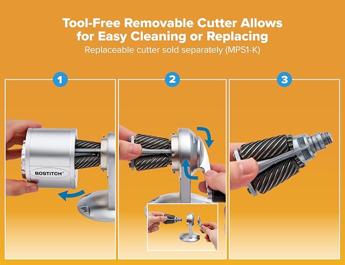 Bostitch Metal Manual Pencil Sharpener - Image 4