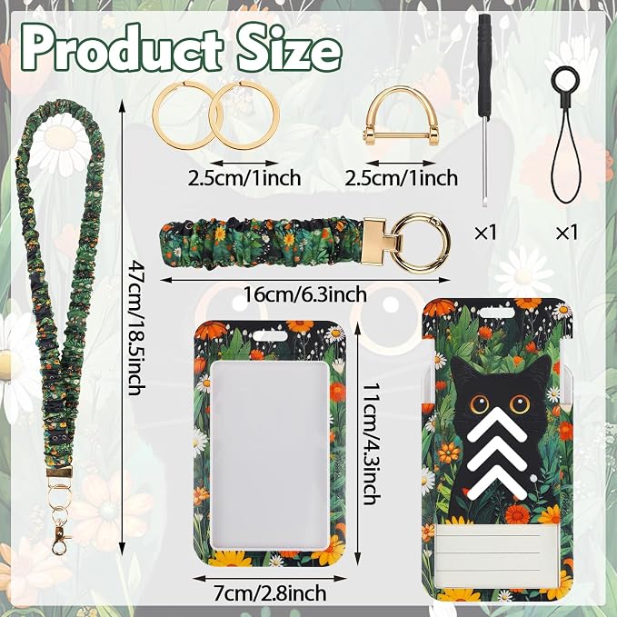 Teacher Lanyard, Scrunchie Lanyard - Image 2