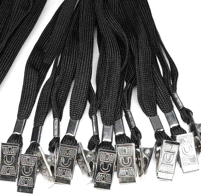 Ollain Badge Lanyards Neck Bulk Cruise Lanyards Black Lanyard - Image 2