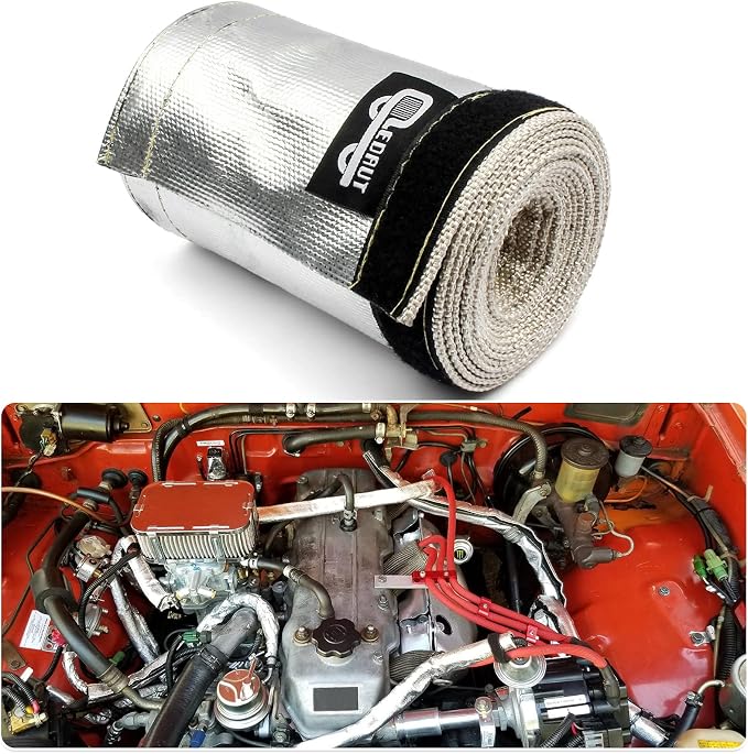 Heat Shroud Sleeve Aluminized 2 Pcs - Image 5
