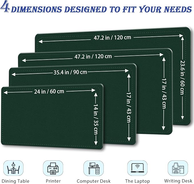 47.2" x 23.6" Large Desk Pad Mat - Image 2