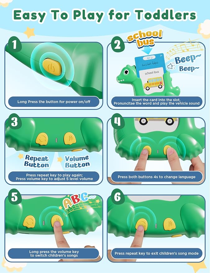 Arabic and English Talking Flash Cards - Image 6