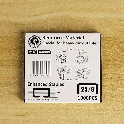 Rayson 23/8 Heavy Duty Staples, Enhanced 5/16" Leg Length, 1/2“ Width, Staples - Image 5