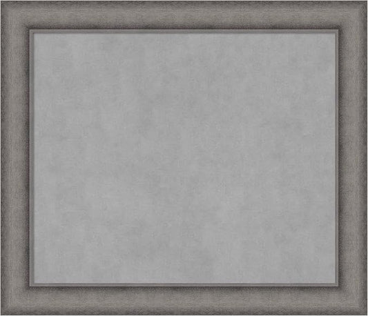 Amanti Art Grey Framed Magnetic Board 24x28 Medium Vision Board by AmantiArt
