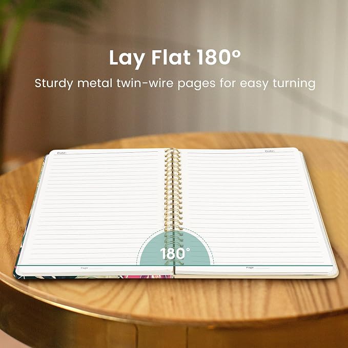 Taja Lined Spiral Notebook Journal - Image 4