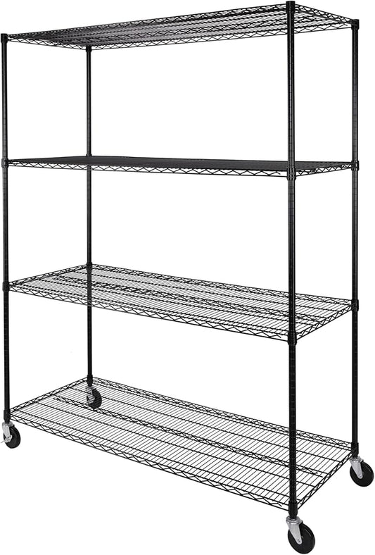 Seville Classics UltraDurable Heavy Duty NSF Solid Steel Wire Rack Storage Unit by SevilleClassics