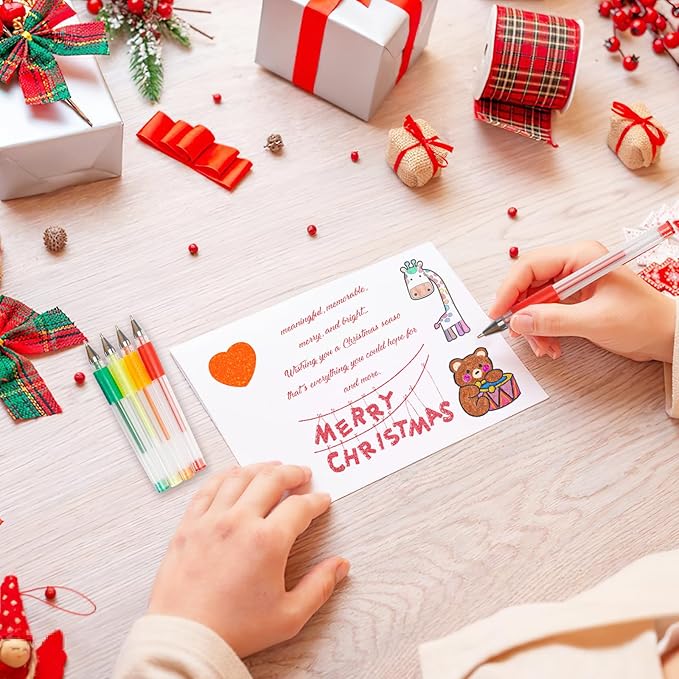 120 Color Gel Pens, 40% More Ink Fine Point Colored Pens, Neon Glitter Gel Pens for Adult Coloring Book, Drawing, Doodling, Scrapbook, Journaling, Sparkle Pen Gift for Kids-DeskLoop Office