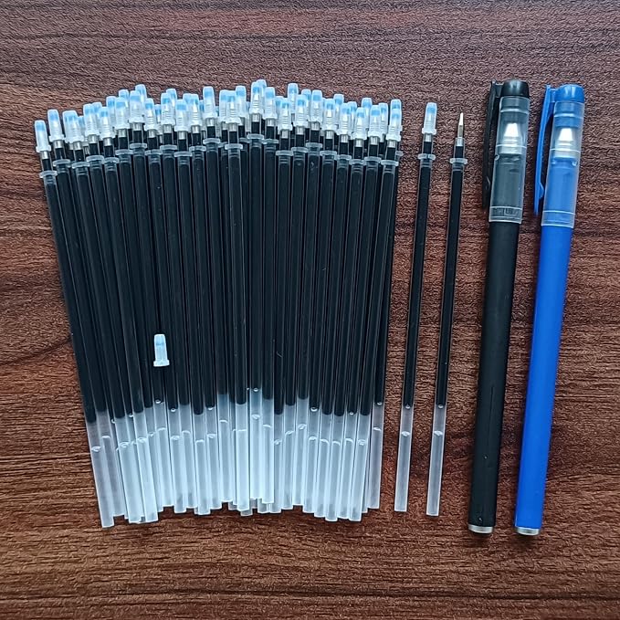 Gel Ink Pens Refills Black, 50 Pack Gel Refills - Image 7