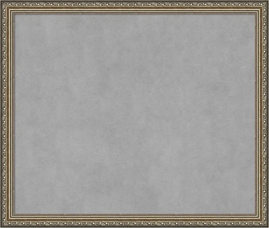 Amanti Art Silver Framed Magnetic Board 22x26 Medium Vision Board by AmantiArt